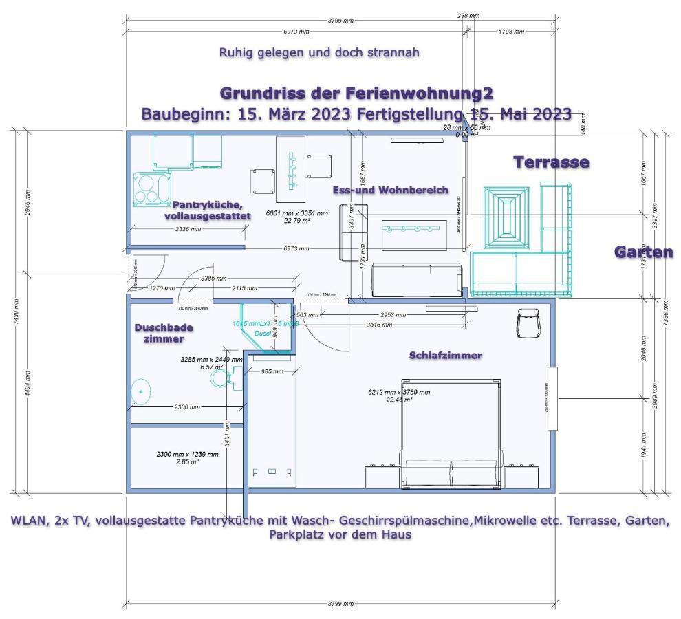 Ferienwohnung Gorch-Fock 샬베우츠 외부 사진